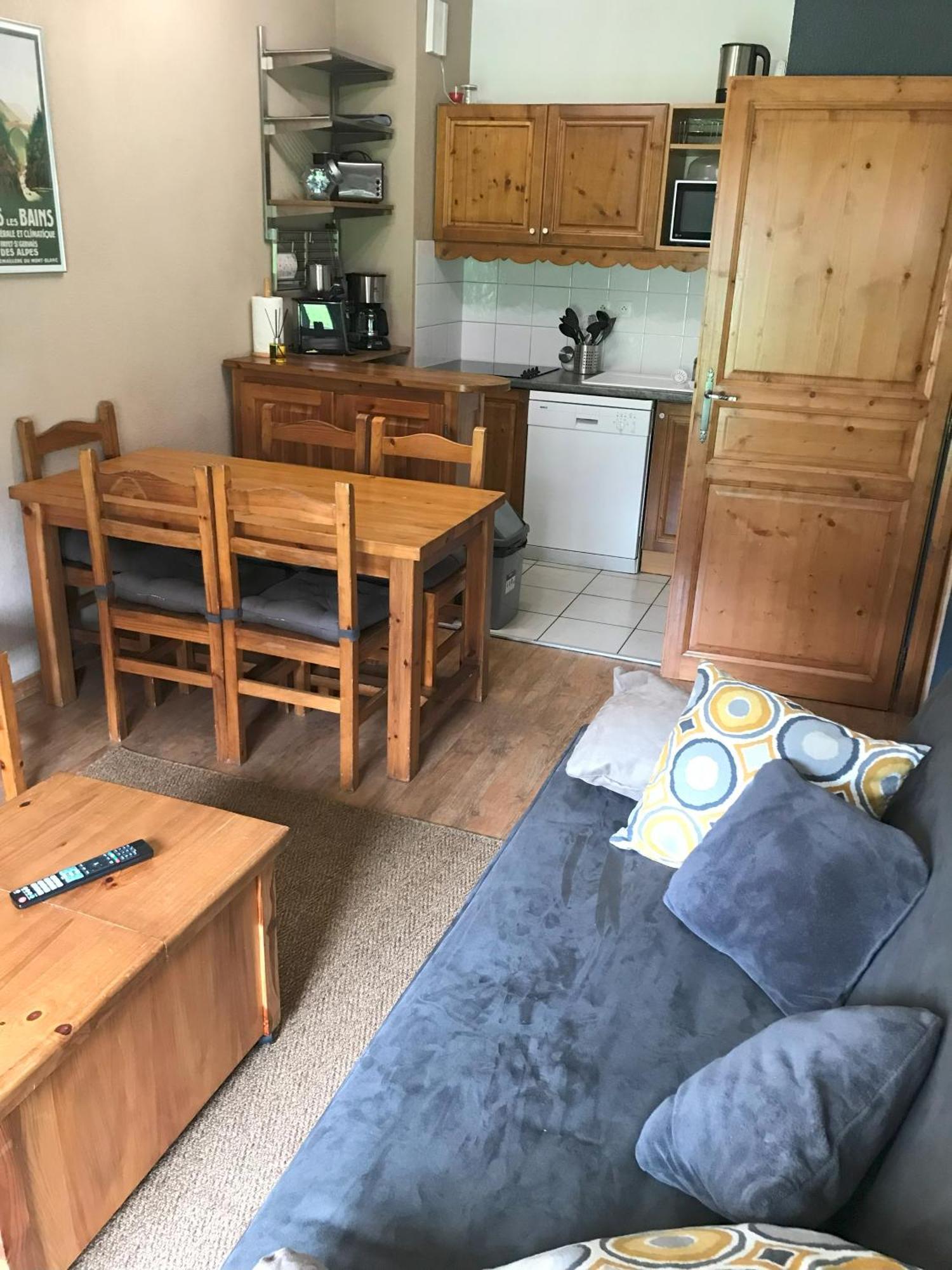 Appartement T2+Cabine Independante Au Depart Des Telecabines Saint-Gervais/Bettex/Mont D'Arbois Buitenkant foto