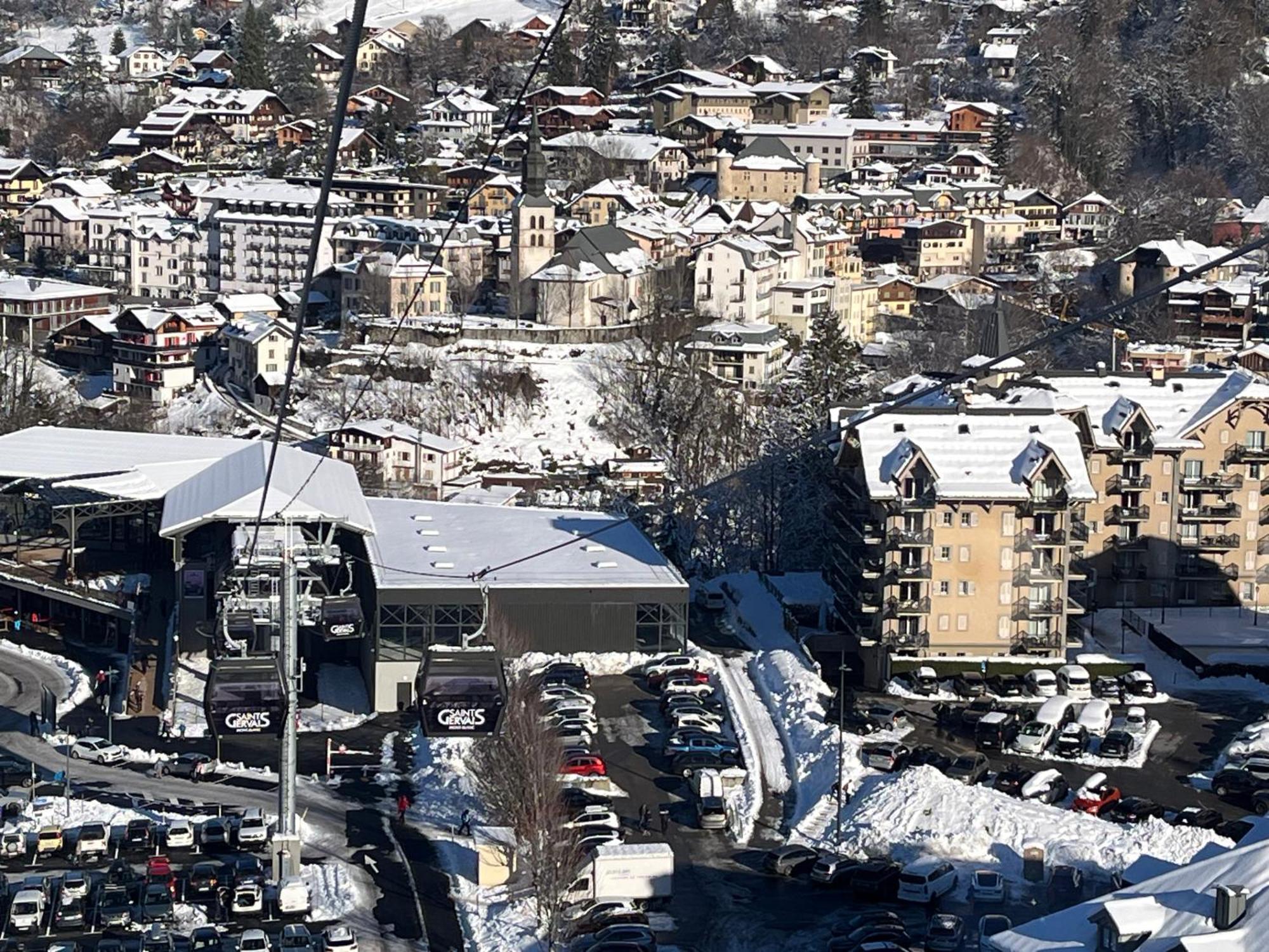 Appartement T2+Cabine Independante Au Depart Des Telecabines Saint-Gervais/Bettex/Mont D'Arbois Buitenkant foto