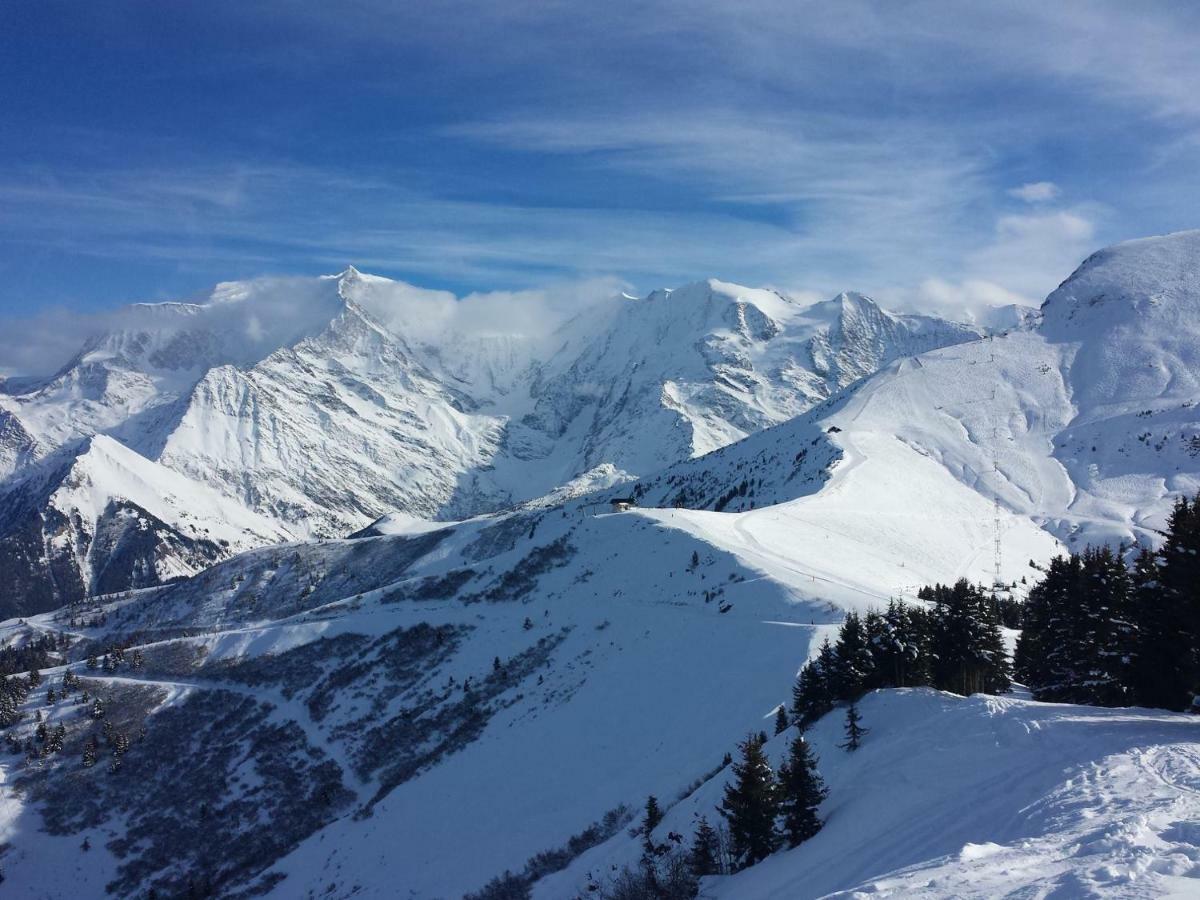 Appartement T2+Cabine Independante Au Depart Des Telecabines Saint-Gervais/Bettex/Mont D'Arbois Buitenkant foto