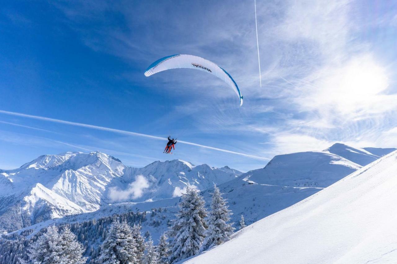 Appartement T2+Cabine Independante Au Depart Des Telecabines Saint-Gervais/Bettex/Mont D'Arbois Buitenkant foto